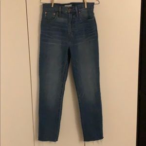 Size 27 Madewell perfect vintage jean